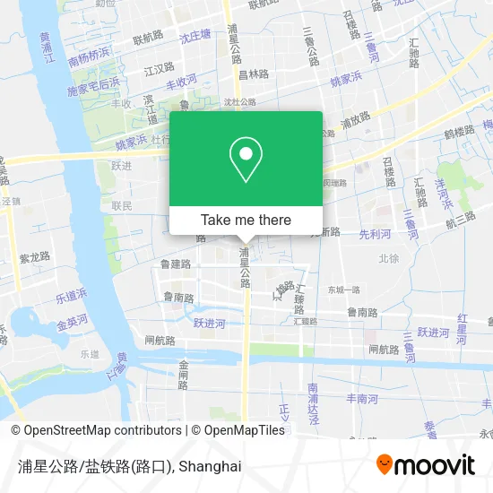 浦星公路/盐铁路(路口) map