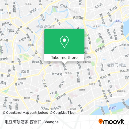 毛豆阿姨酒家-西南门 map