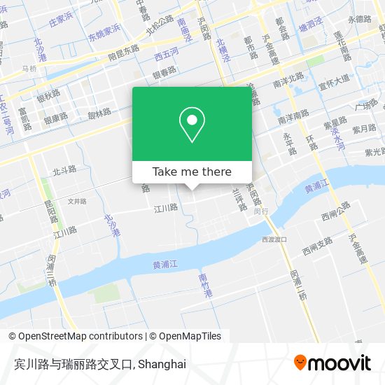宾川路与瑞丽路交叉口 map
