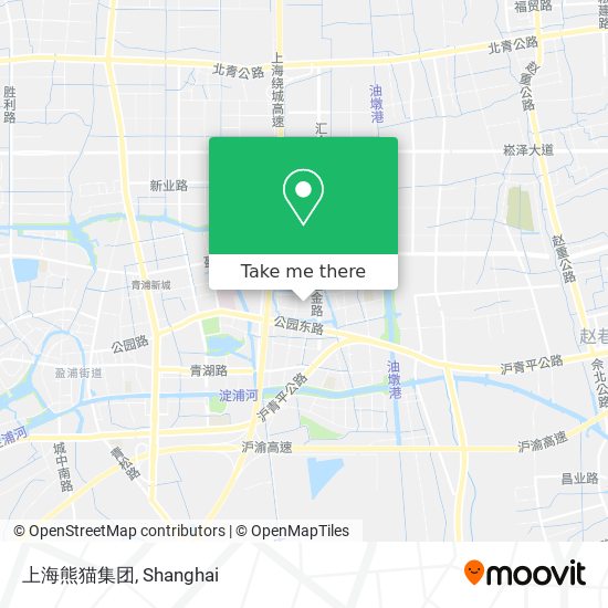 上海熊猫集团 map