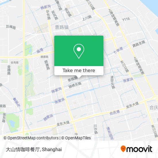 大山情咖啡餐厅 map