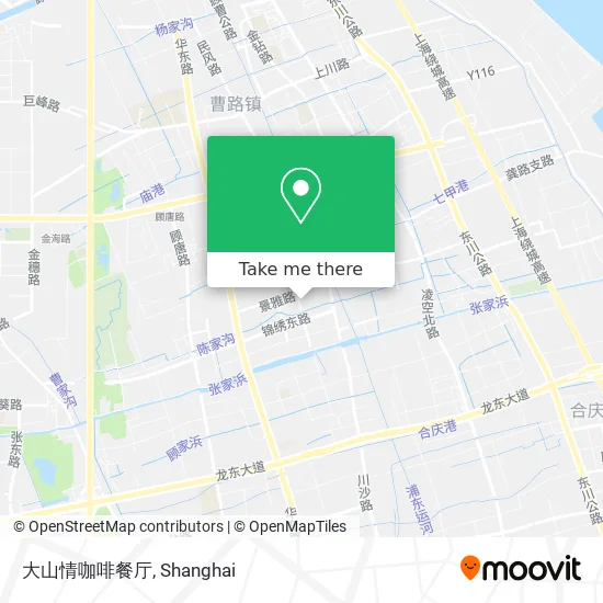 大山情咖啡餐厅 map