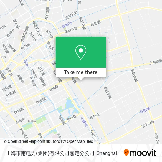 上海市南电力(集团)有限公司嘉定分公司 map