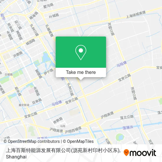 上海百斯特能源发展有限公司(沥苑新村印村小区东) map