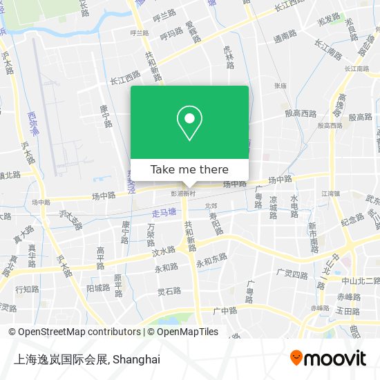 上海逸岚国际会展 map