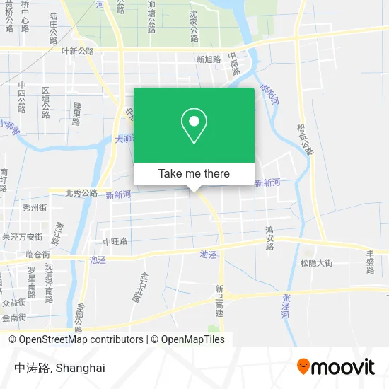 中涛路 map