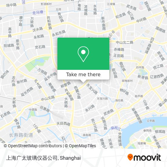上海广太玻璃仪器公司 map