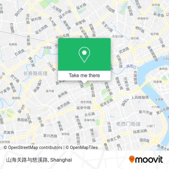 山海关路与慈溪路 map