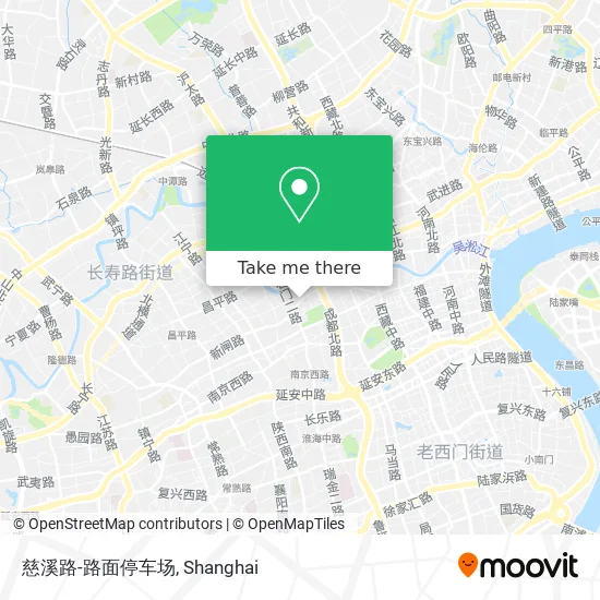 慈溪路-路面停车场 map