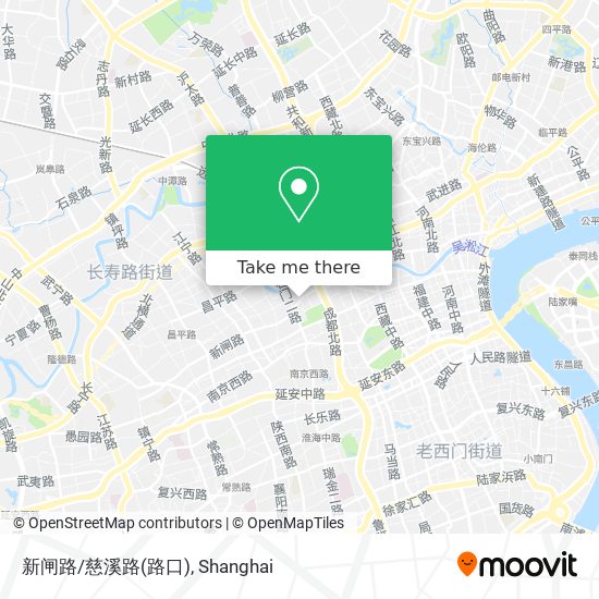 新闸路/慈溪路(路口) map