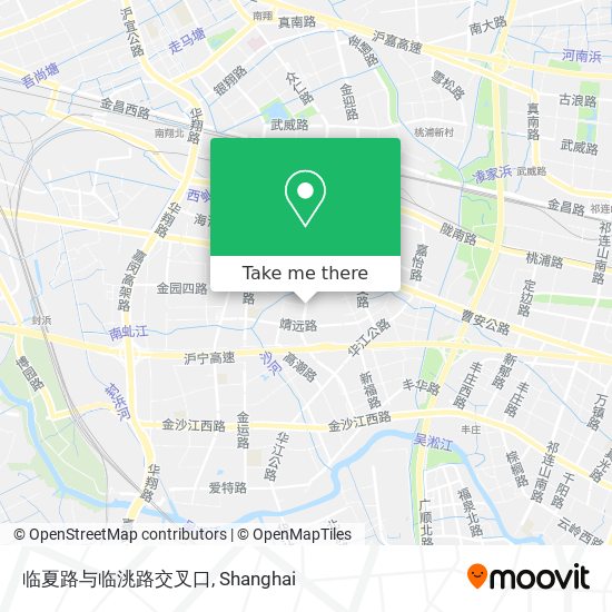 临夏路与临洮路交叉口 map