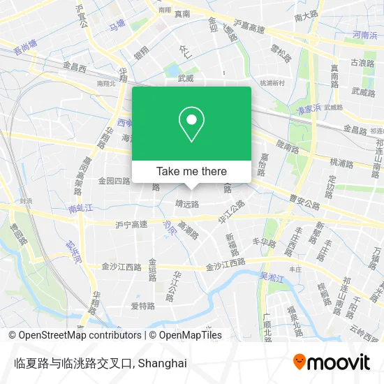 临夏路与临洮路交叉口 map
