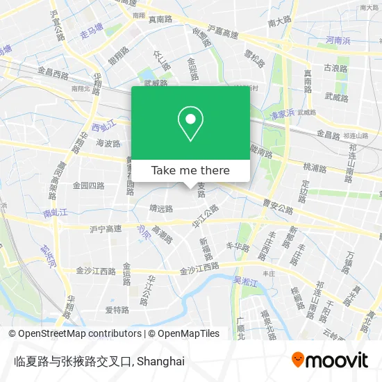 临夏路与张掖路交叉口 map