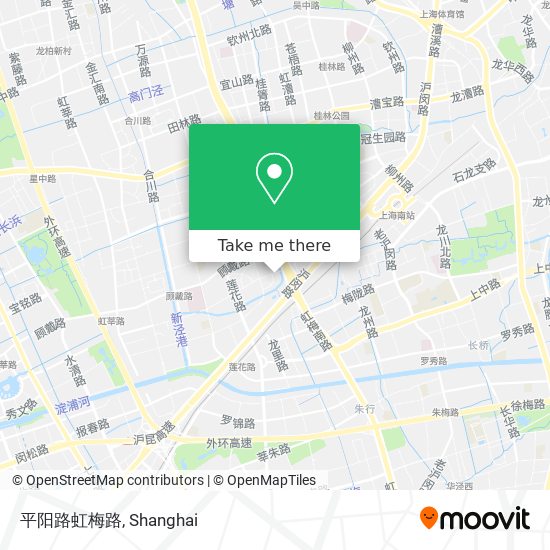 平阳路虹梅路 map