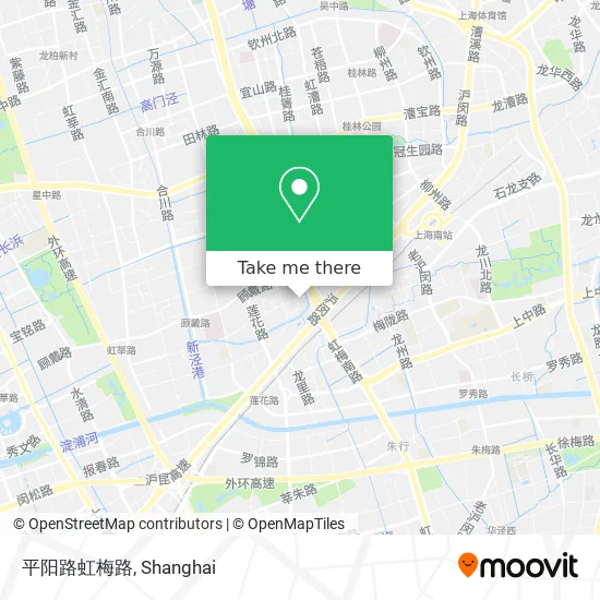 平阳路虹梅路 map
