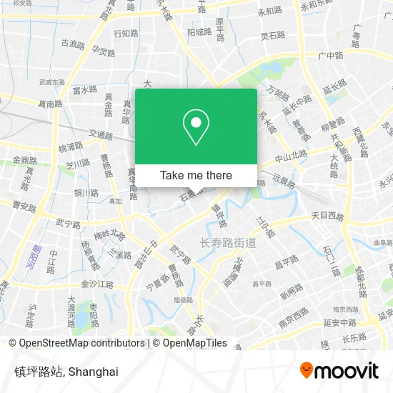 镇坪路站 map