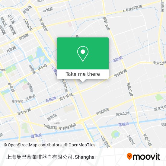上海曼巴薏咖啡器血有限公司 map