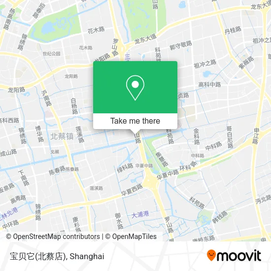 宝贝它(北蔡店) map