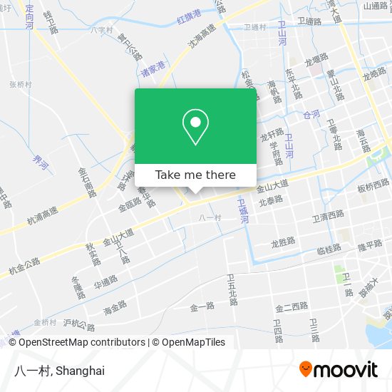 八一村 map