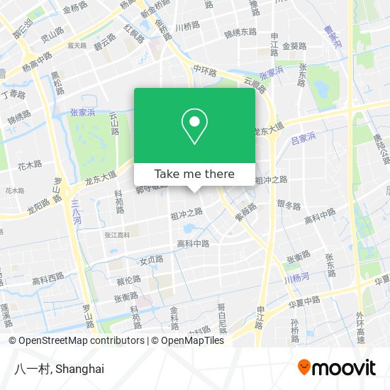 八一村 map