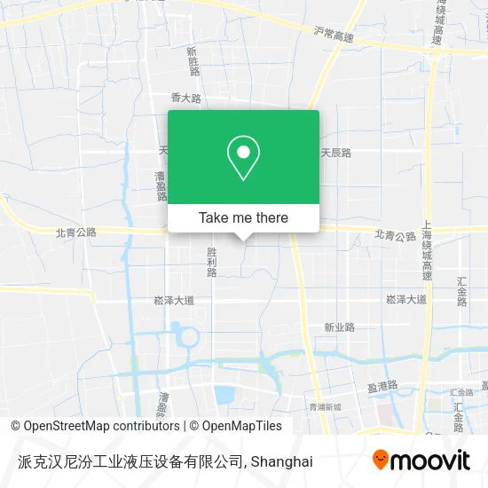派克汉尼汾工业液压设备有限公司 map