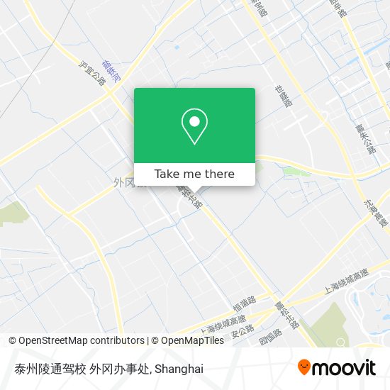 泰州陵通驾校  外冈办事处 map