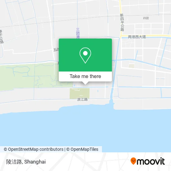 陵洁路 map