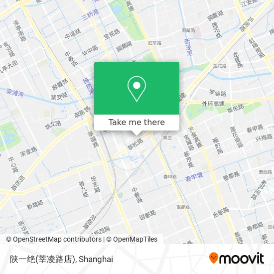 陕一绝(莘凌路店) map