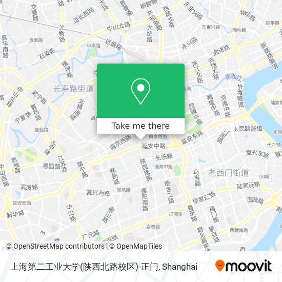 上海第二工业大学(陕西北路校区)-正门 map