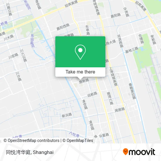 同悦湾华庭 map