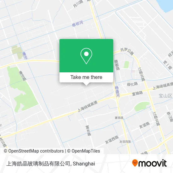 上海皓晶玻璃制品有限公司 map