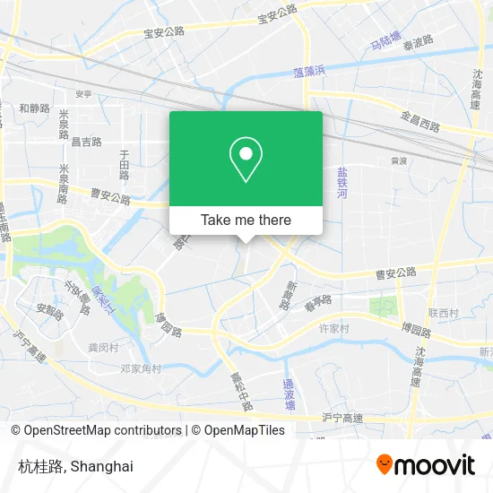 杭桂路 map