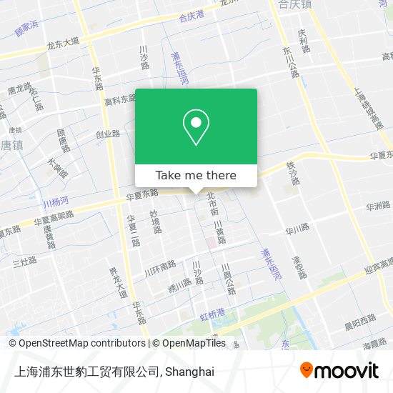 上海浦东世豹工贸有限公司 map