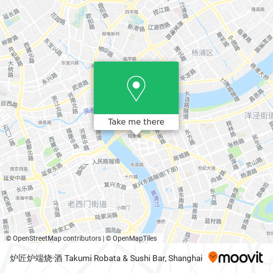 炉匠炉端烧·酒 Takumi Robata & Sushi Bar map