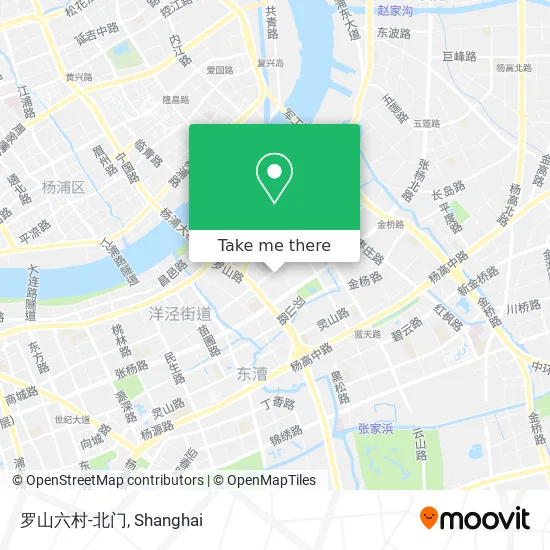 罗山六村-北门 map