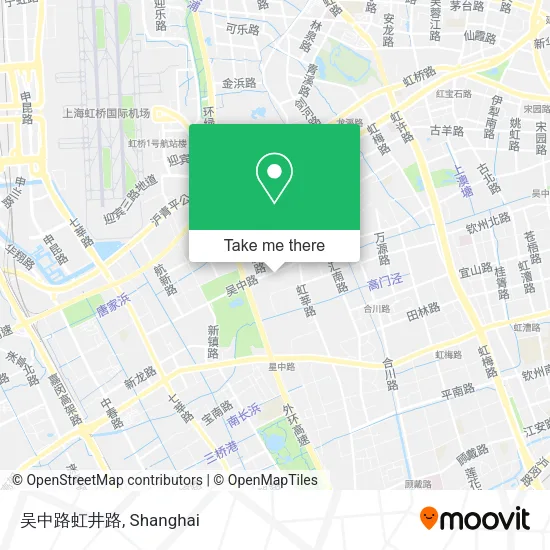 吴中路虹井路 map