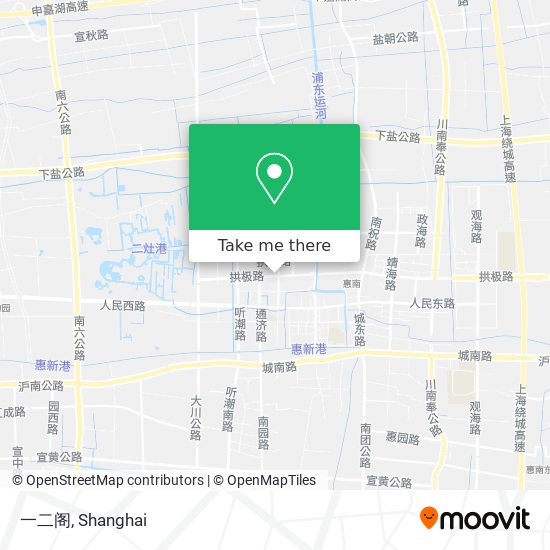 一二阁 map