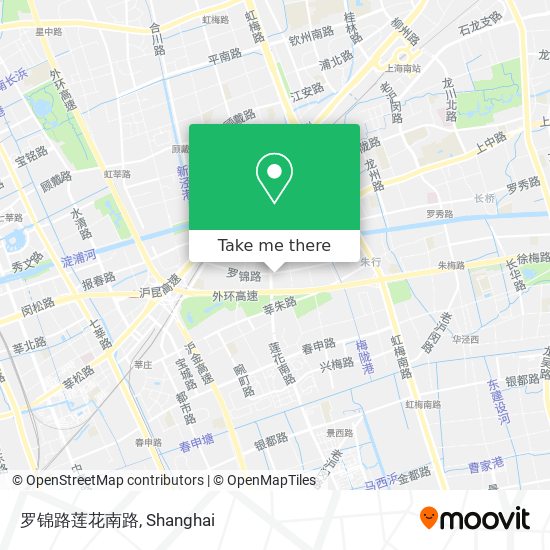 罗锦路莲花南路 map