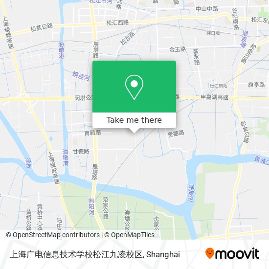 上海广电信息技术学校松江九凌校区 map