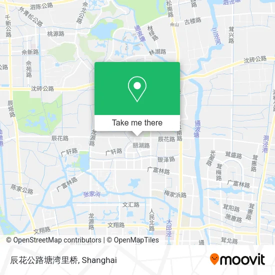 辰花公路塘湾里桥 map