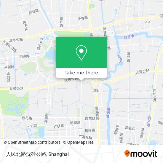 人民北路沈砖公路 map