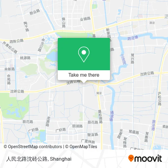 人民北路沈砖公路 map