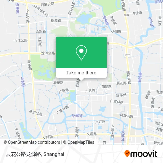 辰花公路龙源路 map
