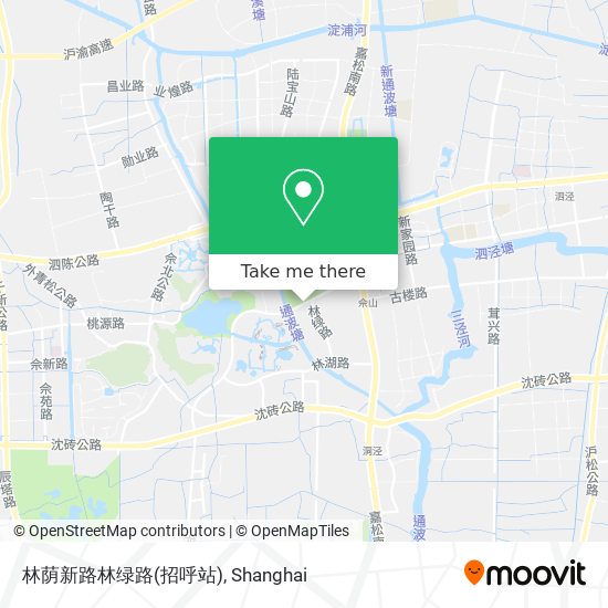 林荫新路林绿路(招呼站) map