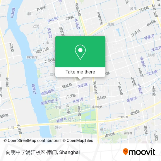 向明中学浦江校区-南门 map