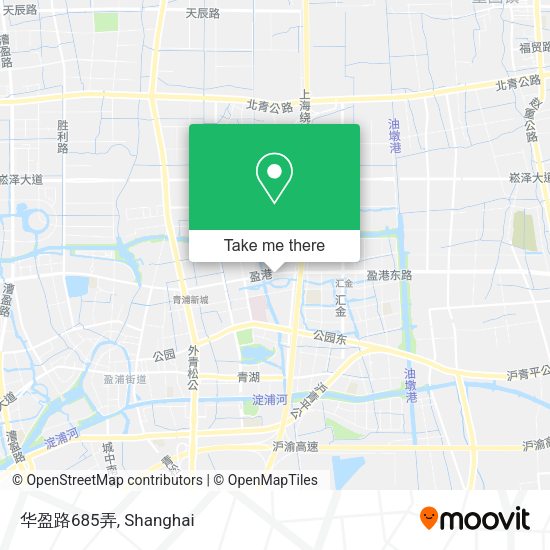 华盈路685弄 map
