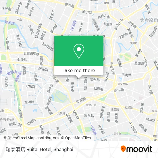 瑞泰酒店 Ruitai Hotel map
