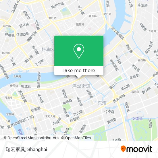 瑞宏家具 map