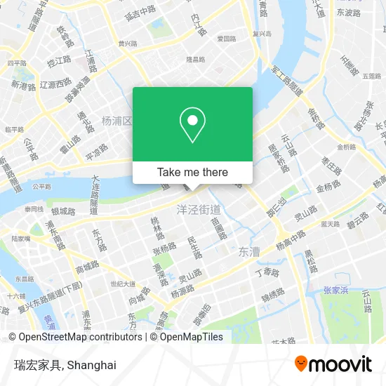 瑞宏家具 map
