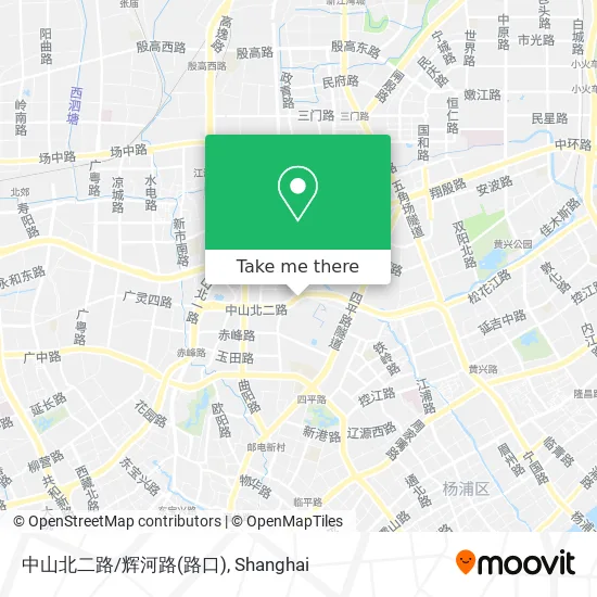 中山北二路/辉河路(路口) map